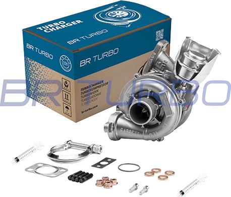 BR Turbo 753420-5001RSM - Турбина, компрессор www.autospares.lv