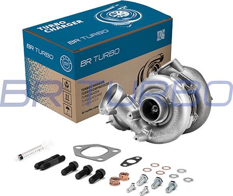 BR Turbo 753392-5001RSM - Турбина, компрессор www.autospares.lv