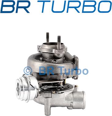 BR Turbo 704361-5001RS - Турбина, компрессор www.autospares.lv