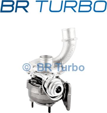 BR Turbo 708639-5001RS - Турбина, компрессор www.autospares.lv