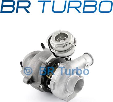 BR Turbo 708366-5001RS - Турбина, компрессор www.autospares.lv