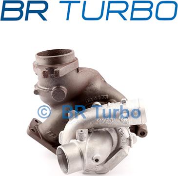 BR Turbo 707240-5001RS - Турбина, компрессор www.autospares.lv