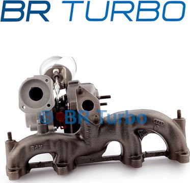 BR Turbo 716860-5001RSG - Турбина, компрессор www.autospares.lv