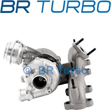 BR Turbo 713672-5001RSG - Турбина, компрессор www.autospares.lv