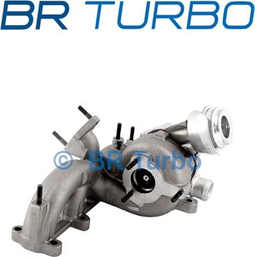 BR Turbo 713672-5001RSG - Турбина, компрессор www.autospares.lv