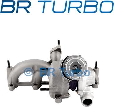 BR Turbo 713672-5001RSG - Турбина, компрессор www.autospares.lv