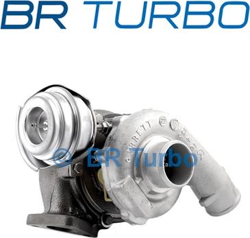 BR Turbo 717626-5001RS - Турбина, компрессор www.autospares.lv