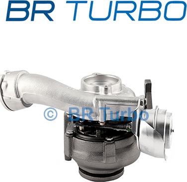 BR Turbo 729325-5001RSG - Турбина, компрессор www.autospares.lv