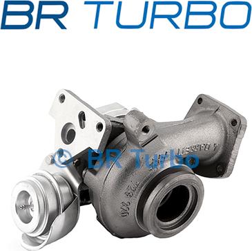 BR Turbo 729325-5001RSG - Турбина, компрессор www.autospares.lv