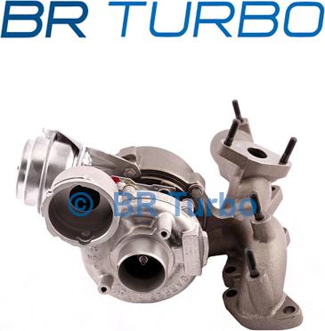 BR Turbo 724930-5001RSG - Турбина, компрессор www.autospares.lv