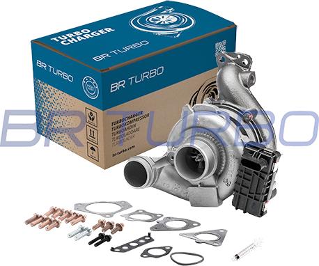 BR Turbo 777318-5001RSM - Турбина, компрессор www.autospares.lv