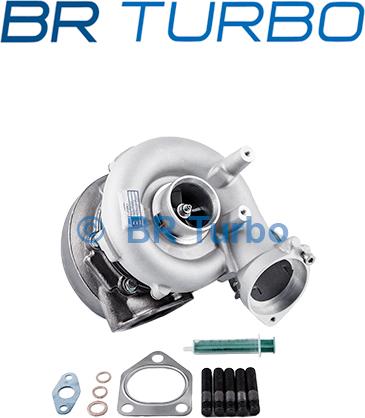 BR Turbo BRT6592 - Турбина, компрессор www.autospares.lv