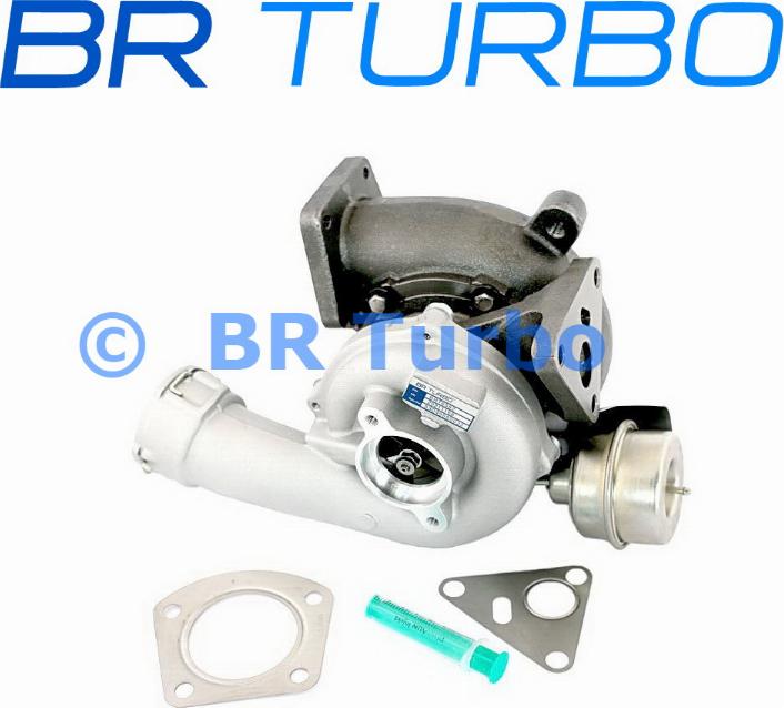 BR Turbo BRT6582 - Турбина, компрессор www.autospares.lv