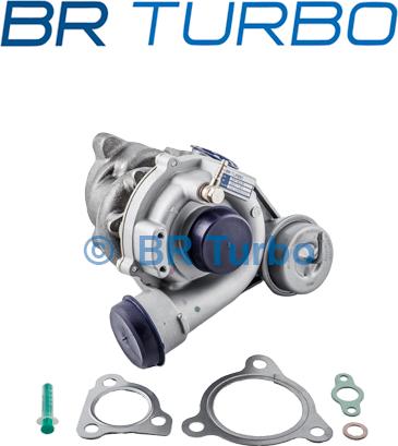 BR Turbo BRT6576 - Турбина, компрессор www.autospares.lv