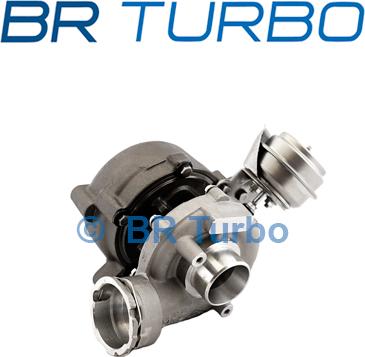 BR Turbo BRT6600 - Турбина, компрессор www.autospares.lv