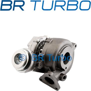 BR Turbo BRT6600 - Турбина, компрессор www.autospares.lv