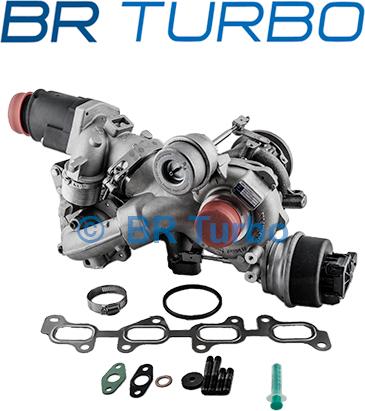 BR Turbo BRT6639 - Kompresors, Turbopūte autospares.lv