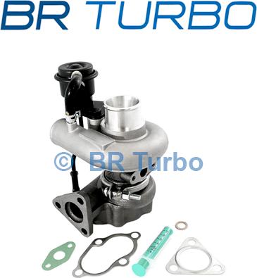 BR Turbo BRT6806 - Турбина, компрессор www.autospares.lv