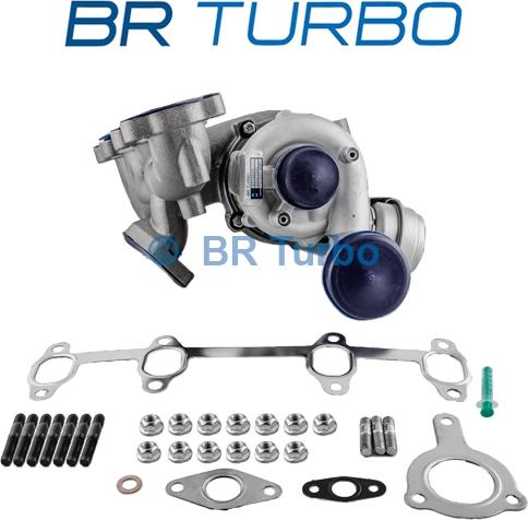 BR Turbo BRT6834 - Kompresors, Turbopūte autospares.lv