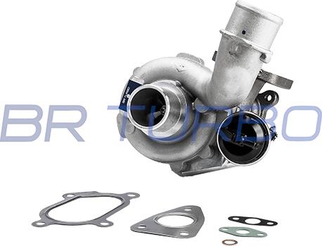 BR Turbo BRT6831 - Турбина, компрессор www.autospares.lv