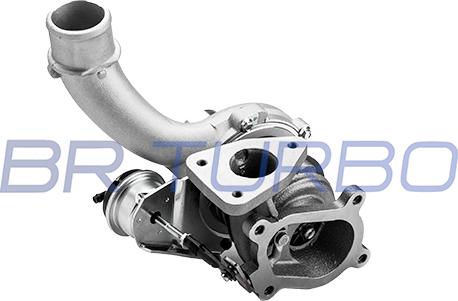 BR Turbo BRT6831 - Турбина, компрессор www.autospares.lv