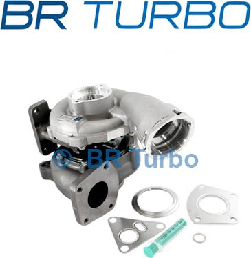 BR Turbo BRT6833 - Турбина, компрессор www.autospares.lv