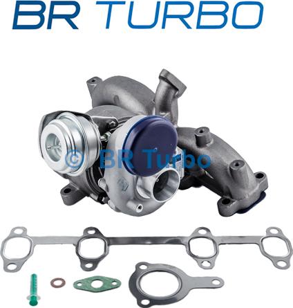 BR Turbo BRT6832 - Kompresors, Turbopūte www.autospares.lv