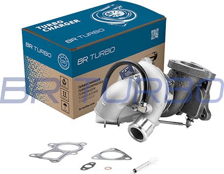 BR Turbo BRT6828 - Kompresors, Turbopūte autospares.lv