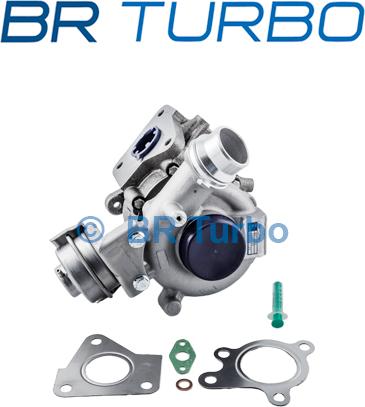 BR Turbo BRT2350 - Турбина, компрессор www.autospares.lv