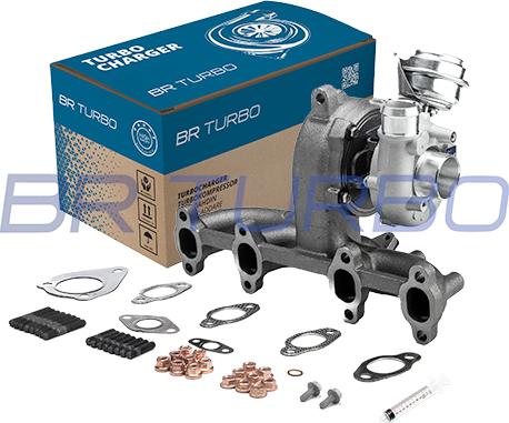 BR Turbo BRTX4032M - Kompresors, Turbopūte autospares.lv