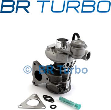 BR Turbo BRTX5960 - Турбина, компрессор www.autospares.lv