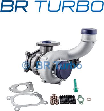 BR Turbo BRTX506 - Турбина, компрессор www.autospares.lv