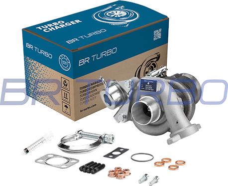 BR Turbo BRTX501M - Турбина, компрессор www.autospares.lv