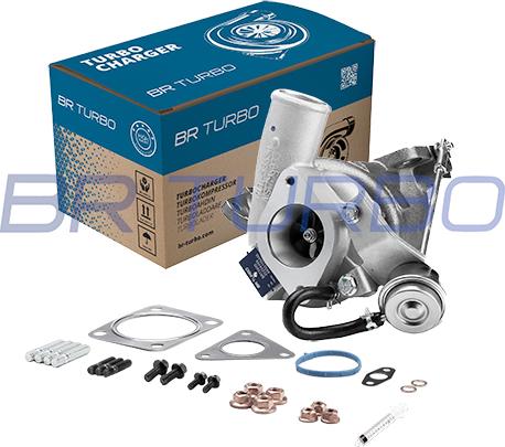 BR Turbo BRTX503M - Турбина, компрессор www.autospares.lv