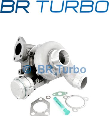 BR Turbo BRTX507 - Турбина, компрессор www.autospares.lv