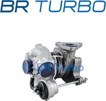 BR Turbo BRTX515 - Турбина, компрессор www.autospares.lv