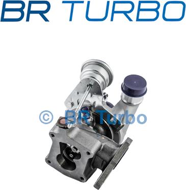 BR Turbo BRTX515 - Турбина, компрессор www.autospares.lv