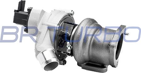 BR Turbo BRTX6858M - Kompresors, Turbopūte www.autospares.lv