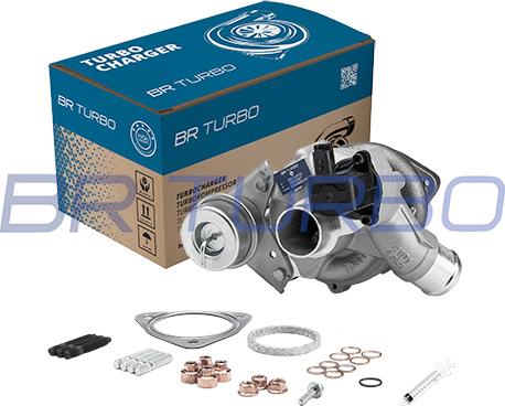 BR Turbo BRTX6858M - Kompresors, Turbopūte www.autospares.lv