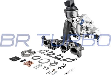 BR Turbo BRTX6860M - Kompresors, Turbopūte autospares.lv