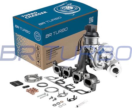 BR Turbo BRTX6860M - Kompresors, Turbopūte autospares.lv