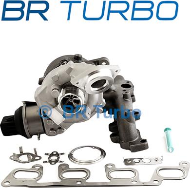 BR Turbo BRTX6860 - Kompresors, Turbopūte autospares.lv