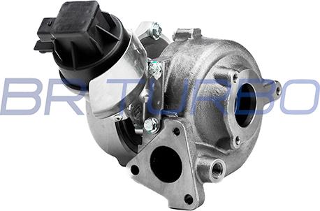 BR Turbo BRTX6369M - Турбина, компрессор www.autospares.lv