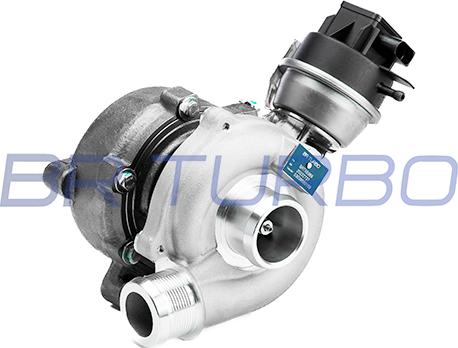 BR Turbo BRTX6369M - Турбина, компрессор www.autospares.lv