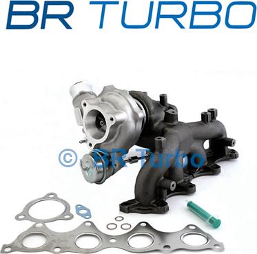 BR Turbo BRTX6368 - Kompresors, Turbopūte autospares.lv