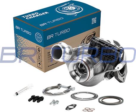 BR Turbo BRTX6381M - Kompresors, Turbopūte autospares.lv