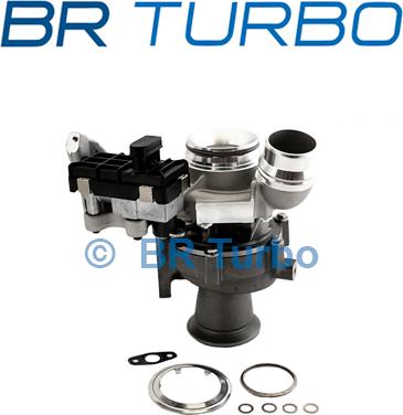 BR Turbo BRTX6381 - Kompresors, Turbopūte autospares.lv