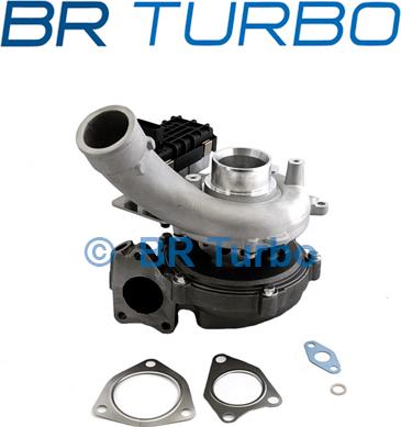 BR Turbo BRTX6379 - Kompresors, Turbopūte www.autospares.lv