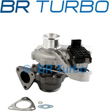 BR Turbo BRTX6376 - Kompresors, Turbopūte www.autospares.lv