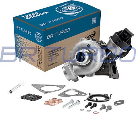 BR Turbo BRTX6370M - Kompresors, Turbopūte www.autospares.lv